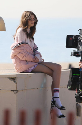 Kaia Gerber for Karl and Kaia Karl Lagerfeld Campaign 