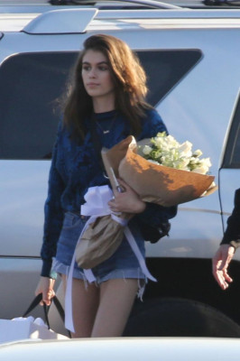 Kaia Gerber for Karl and Kaia Karl Lagerfeld Campaign 