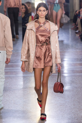 Kaia Gerber – Bottega Veneta Spring/Summer 2018 Fashion Show in Milan
