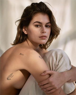 Kaia Gerber for Calvin Klein Spring/Summer 2021