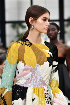Kaia Gerber - Valentino Fall/Winter 2018 Fashion Show in Paris