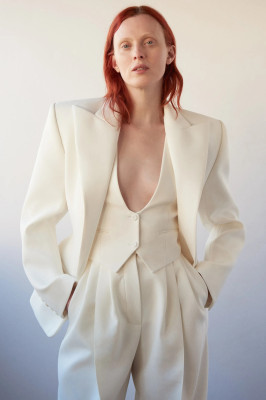 Karen Elson - Alexandre Vauthier Fall 2022