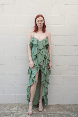 Karen Elson - Alexandre Vauthier Fall 2022