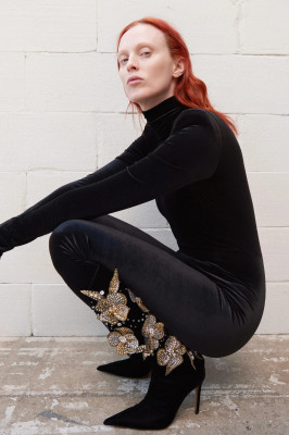 Karen Elson - Alexandre Vauthier Fall 2022