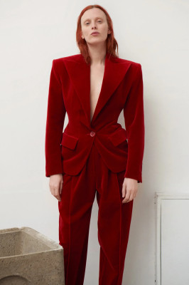 Karen Elson - Alexandre Vauthier Fall 2022