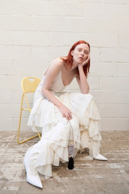 Karen Elson - Alexandre Vauthier Fall 2022