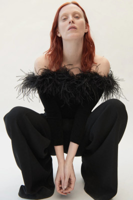 Karen Elson - Alexandre Vauthier Fall 2022