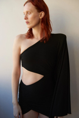 Karen Elson - Alexandre Vauthier Fall 2022