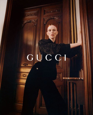 Karen Elson ~ Gucci Cruise 2023 by Mert Alas &amp;amp; Marcus Piggott