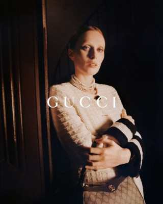 Karen Elson ~ Gucci Cruise 2023 by Mert Alas &amp;amp; Marcus Piggott