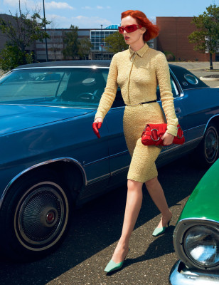 Karen Elson ~ W Magazine Volume 4 2023 by Craig McDean