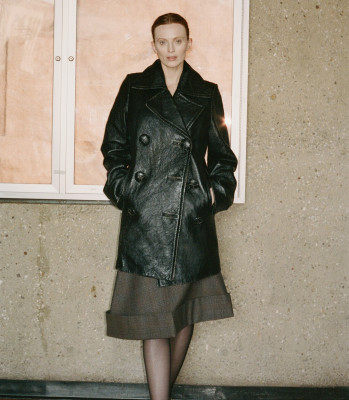 Karen Elson ~ Crosscurrent Fall Winter 2024 by Jeremy Everett