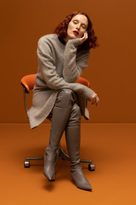 Karen Elson ~ ST. JOHN FALL WINTER 2023-24 LOOKBOOK