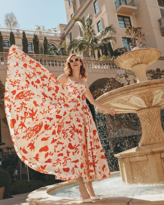 Karen Elson for Maybourne Magazine SS 2022 Edition