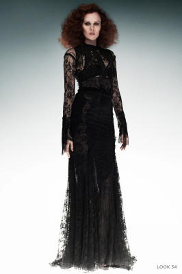 Karen Elson ~ Tom Ford FALL 2023 READY-TO-WEAR