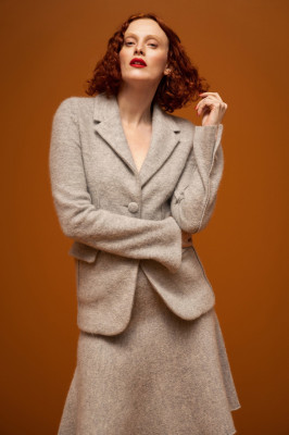 Karen Elson ~ ST. JOHN FALL WINTER 2023-24 LOOKBOOK