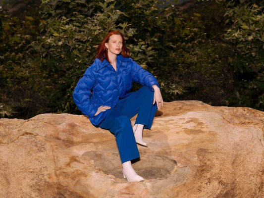 Karen Elson for JNBY FW 22 Campaign by Synchrodogs