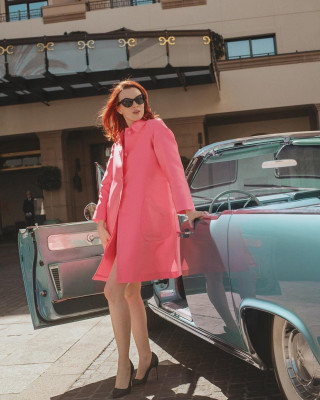 Karen Elson for Maybourne Magazine SS 2022 Edition