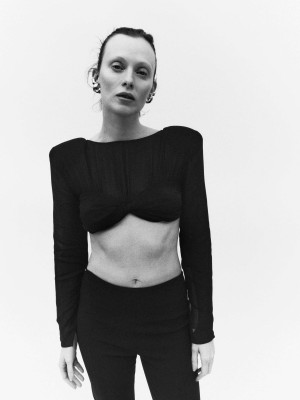 Karen Elson for Zara Studio Collection by Hanna Tveite 