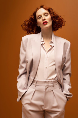 Karen Elson ~ ST. JOHN FALL WINTER 2023-24 LOOKBOOK