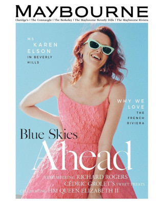 Karen Elson for Maybourne Magazine SS 2022 Edition