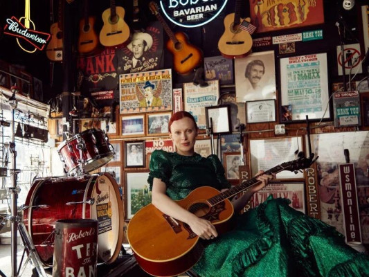Karen Elson for Soho House by Emily Dorio
