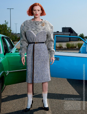 Karen Elson ~ W Magazine Volume 4 2023 by Craig McDean