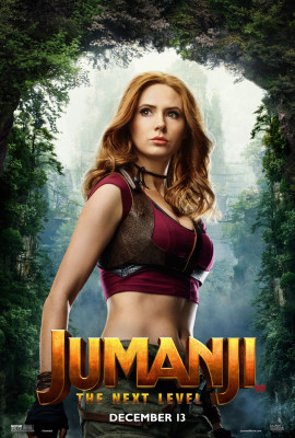 KAREN GILLAN – Jumanji: The Next Level, Promos