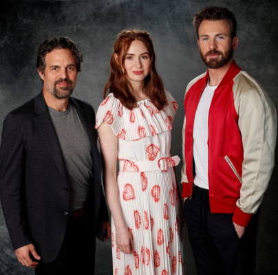 Karen Gillan, Mark Ruffalo and Chris Evans – “Avengers: Endgame” Portraits in Lo