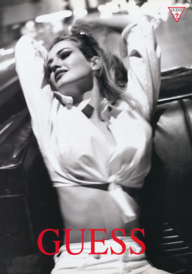 Karen Mulder for Guess // 1991