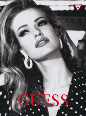 Karen Mulder for Guess // 1991
