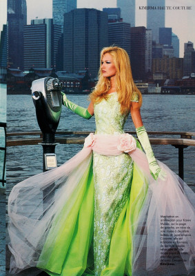 Karen Mulder ~ L&#039;Officiel France September 1995 by Jean Daniel Lorieux