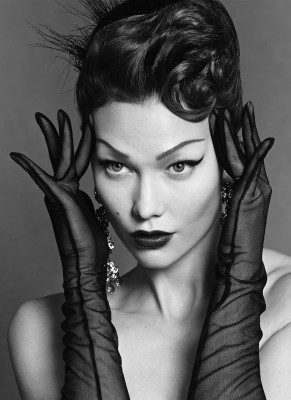Karlie Kloss ~ Double Vision FW 2024.25 by Luigi & Iango