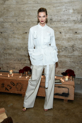 Karlie Kloss - Louis Vuitton Dinner in Paris
