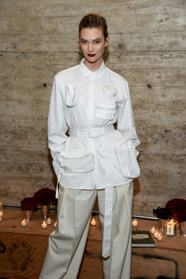Karlie Kloss - Louis Vuitton Dinner in Paris