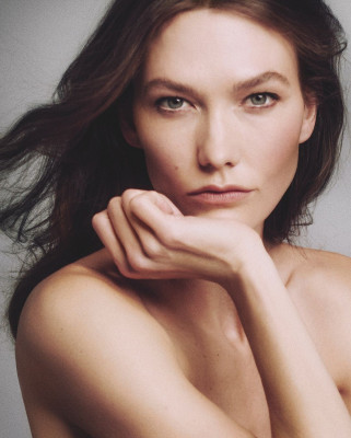 Karlie Kloss for ELLE Spain December with Carolina Herrera