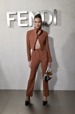 Karlie Kloss - At Fendi Resort 2023 Fashion Show in Paris