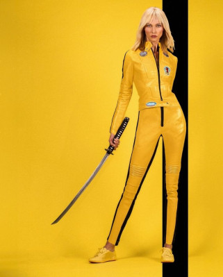 Karlie Kloss as Beatrix Kiddo from 