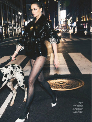 KARMEN PEDARU in Elle Magazine, Portugal October 2019