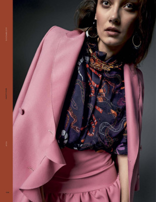 KARMEN PEDARU in Vanity Fair Magazine, Italy December 2019