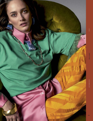 KARMEN PEDARU in Vanity Fair Magazine, Italy December 2019