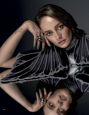 KARMEN PEDARU in Vanity Fair Magazine, Italy December 2019