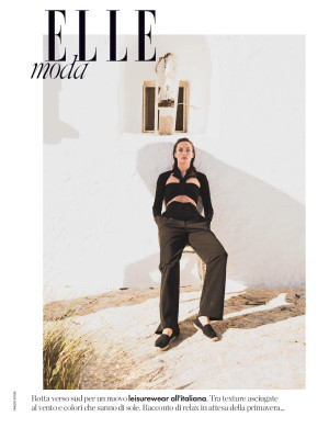 Karmen Pedaru ~ Elle Italia N.5-6 - 22 Febbraio 2023 by François Rother