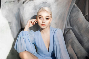 KAROL SEVILLA on the Set of a Photoshoot, June 2020