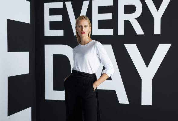 Karolina Kurkova - Aboutyou Iconic Shirt Collection 