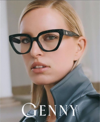Karolina Kurkova for GENNY Eyewear AW 2023 