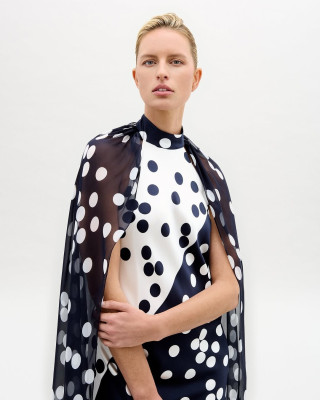 Karolina Kurkova for More of Silvia Tcherassi Pre-Fall 2025 campaign