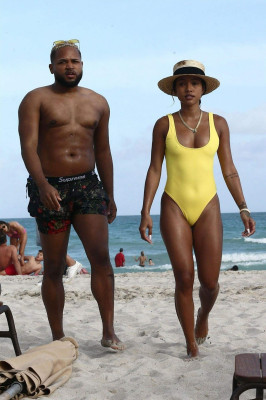 Karrueche Tran in Swimsuit 01/03/2019 (Part II)