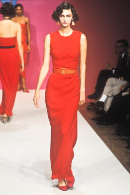 Kasia Pysiak for Yves Saint Laurent (Paris YSL rtw)  spring 1998