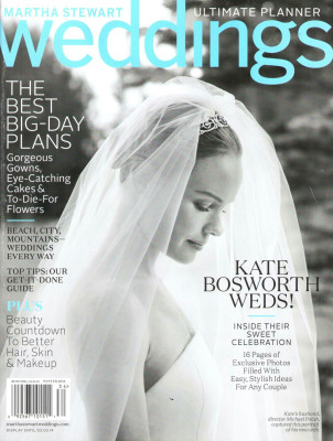 Kate Bosworth - for wedding photoshoot by Martha Stewarth